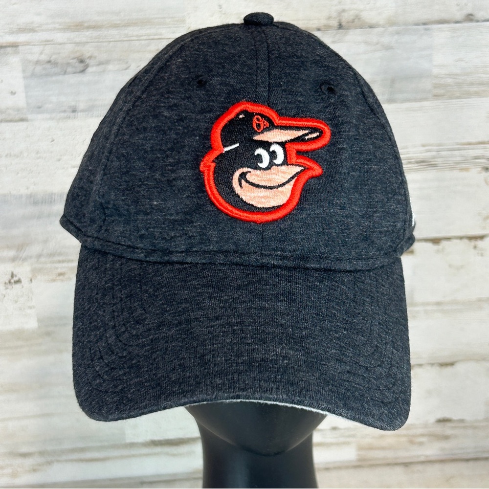 New Era 9Twenty Baltimore Orioles Women’s Strapback Hat Cap Heather Gray